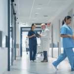 IoT sensors monitoring healthcare facility systems for real-time data analysis